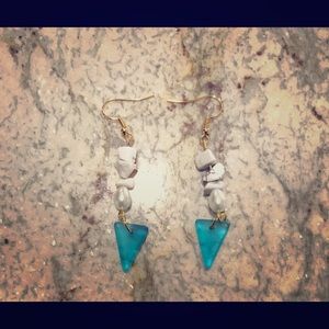 Sea glass and gemstone jewelry.